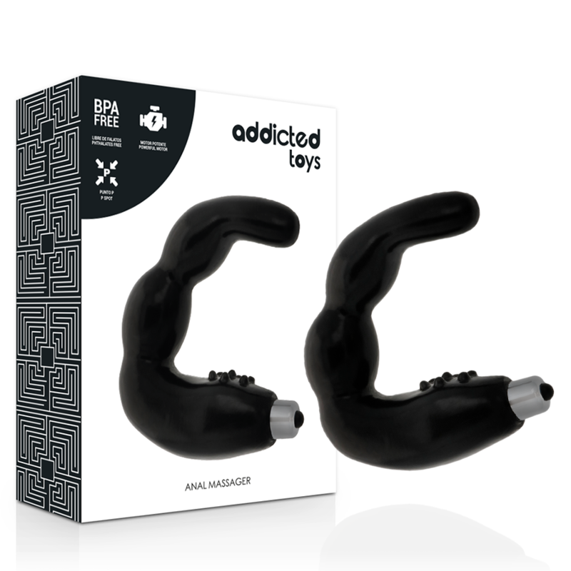BRINQUEDOS VICIADOS PRÓSTATA ANAL MASSAGER VIBRAÇÃO