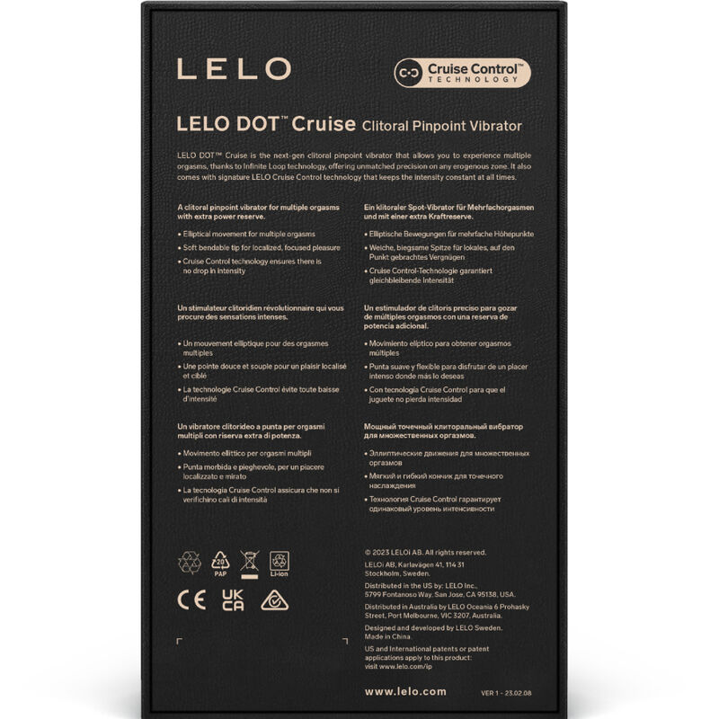 LELO DOT CRUISE ESTIMULADOR CLITORIAL SORBET DE LIMÃO - Image 7