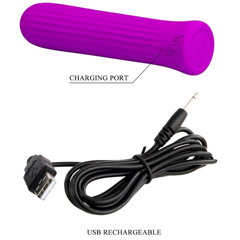 PRETTY LOVE - VIBRADOR ESTIMULADOR BLANCHE ROSA - Image 6