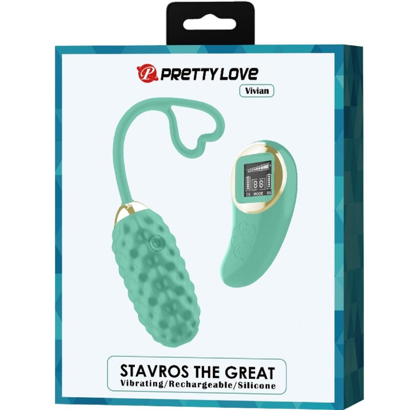 PRETTY LOVE - OVO VIBRATÓRIO DE CONTROLE REMOTO VIVIAN GREEN - Image 9