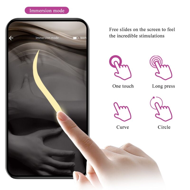 PRETTY LOVE - OVO VIBRANTE NINFA APP CONTROLADO ROXO - Image 13