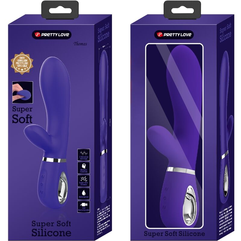 PRETTY LOVE - VIBRADOR MULTIFUNO G-SPOT THOMAS ROXO - Image 9