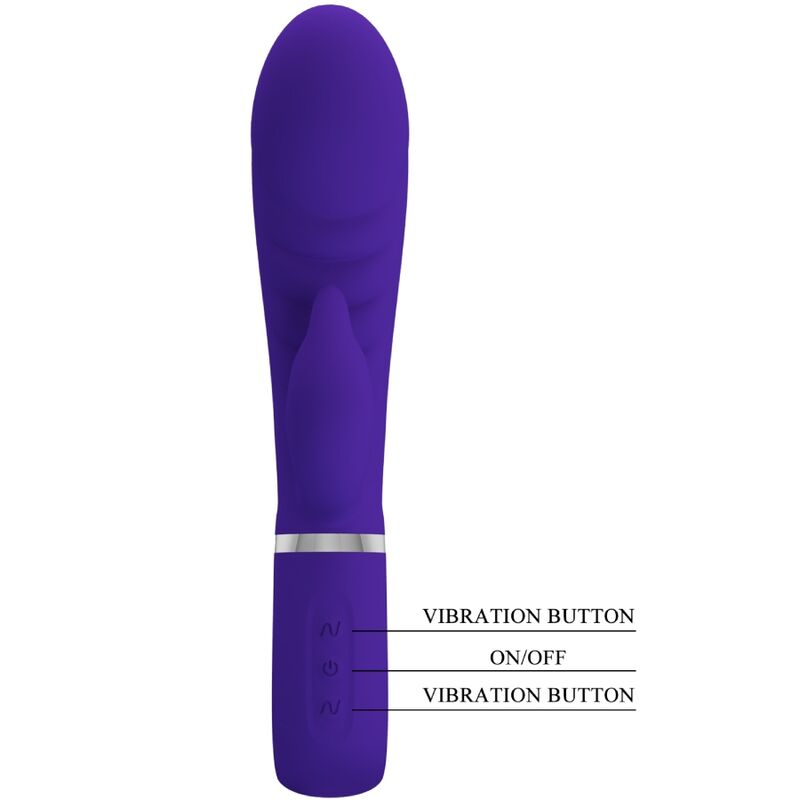 PRETTY LOVE - VIBRADOR PRESCOTT MULTIFUNO G-SPOT ROXO - Image 6