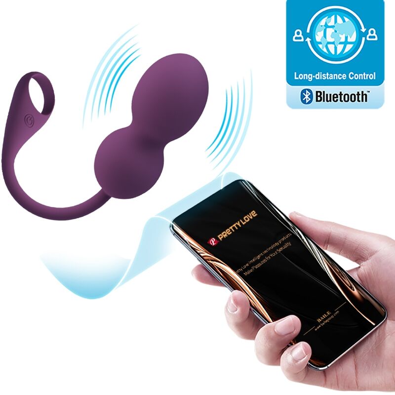PRETTY LOVE - ELVIRA KEGEL BALLS APP CONTROLE REMOTO ROXO - Image 15