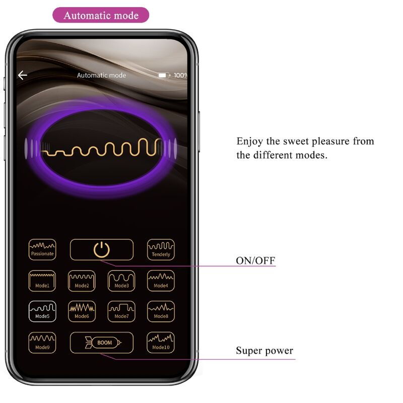 PRETTY LOVE - ELVIRA KEGEL BALLS APP CONTROLE REMOTO ROXO - Image 13