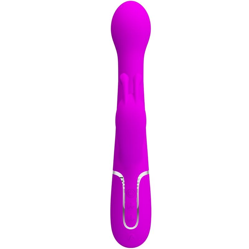 PRETTY LOVE - VIBRADOR DEJON COELHO 3 EM 1 MULTIFUNO VIOLETA - Image 2