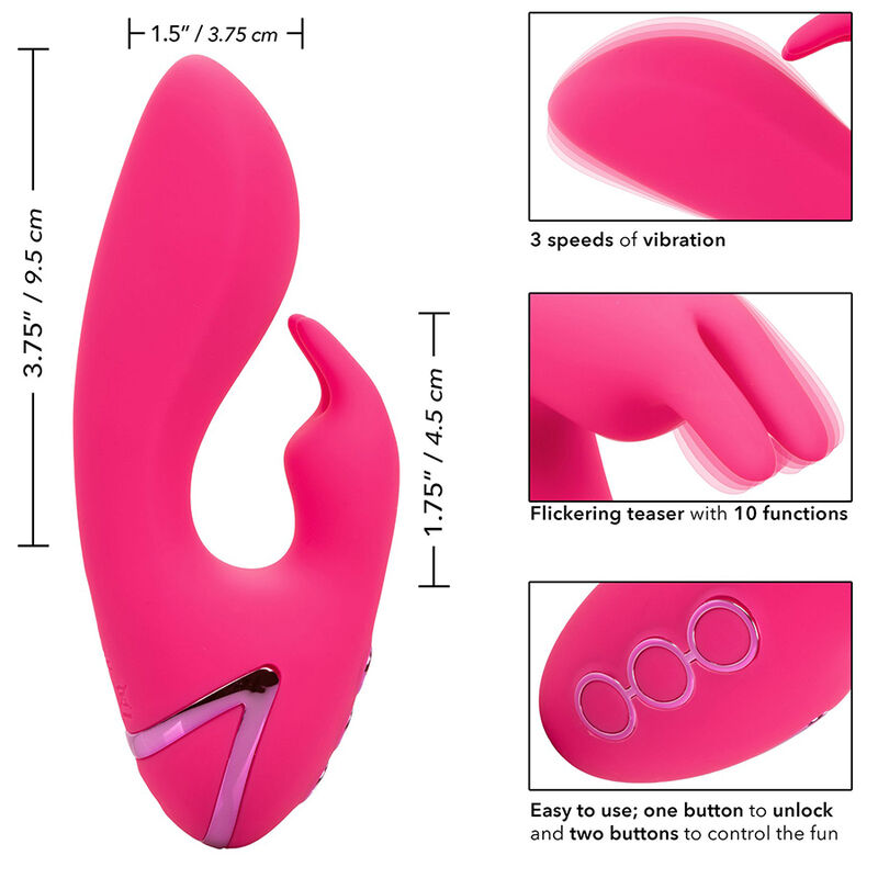 CALIFORNIA EXOTICS - ASSIM. CAL SUNSHINE VIBRADOR COELHO FÚCSIA POR CALIFORNIA DREAMING - Image 9