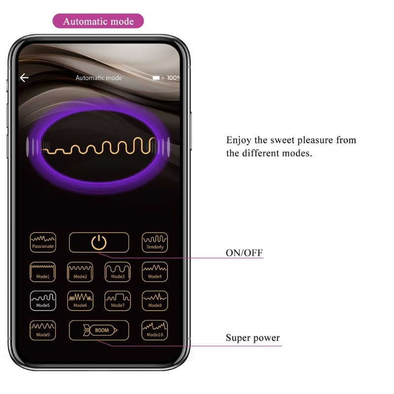 PRETTY LOVE - OVO VIBRANTE NINFA APP CONTROLADO LILA - Image 14
