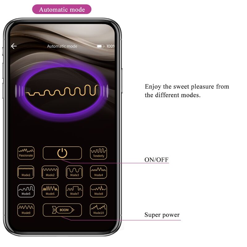 PRETTY LOVE - ETHAN VIBRADOR RECARREGVEL ROXO - Image 15