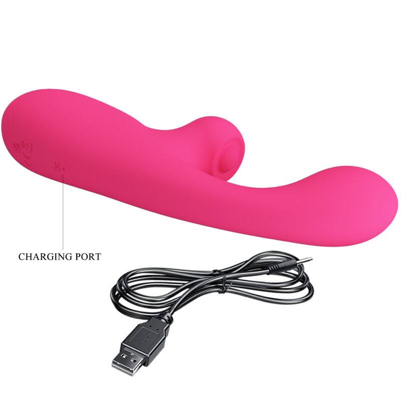 PRETTY LOVE - SKYLAR VIBRADOR ESTIMULADOR ROSA - Image 9