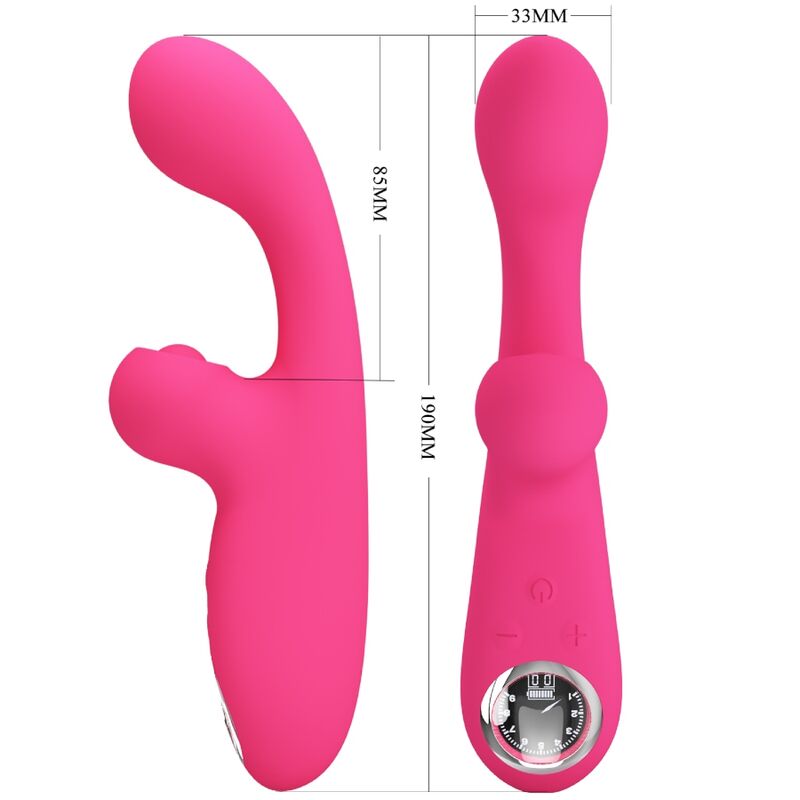 PRETTY LOVE - SKYLAR VIBRADOR ESTIMULADOR ROSA - Image 7