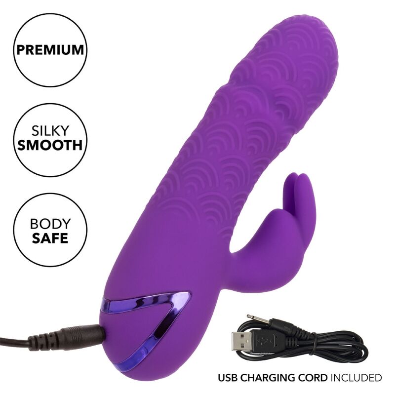 CALEXOTICS - MANHATTAN BEACH MARVEL VIBRADOR COELHO ROXO POR CALIFORNIA DREAMING - Image 9