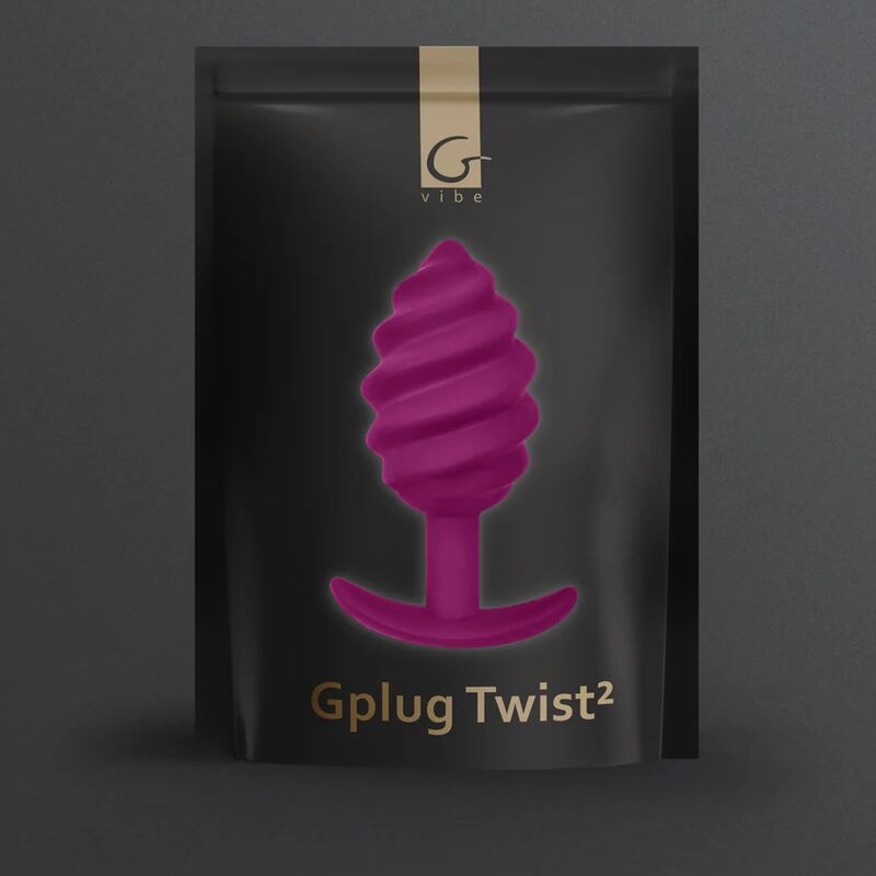 G-VIBE - GPLUG TWIST 2 PLUG ANAL ROXO - Image 4