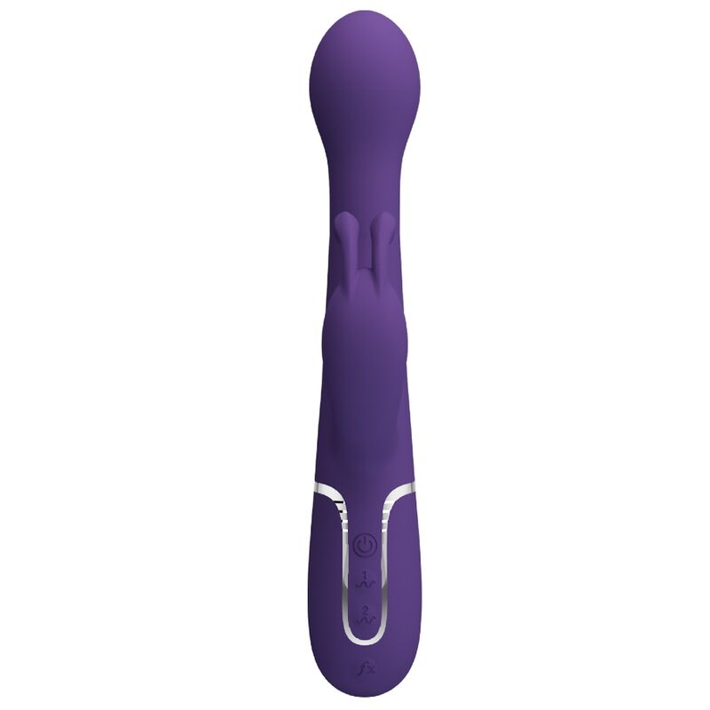 PRETTY LOVE - VIBRADOR COELHO DEJON 3 EM 1 MULTIFUNO ROXO - Image 3
