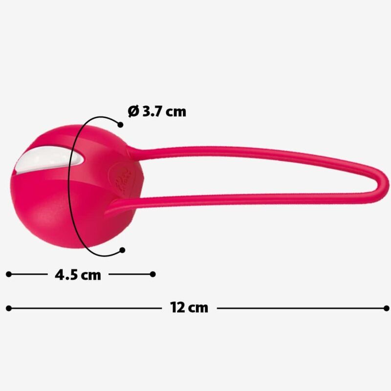 FUN FACTORY - SMARTBALL UNO BOLA PÉLVICA BRANCA / ROXA PASTEL - Image 2