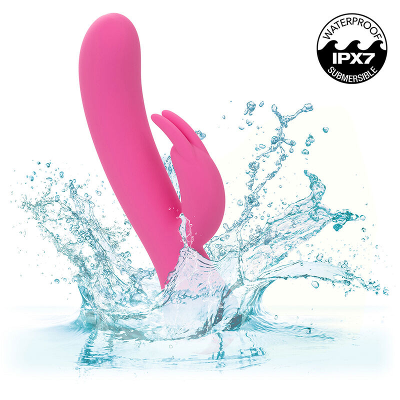 CALEXOTICS - FIRST TIME VIBRADOR COELHO RECARREGÃVEL ROSA - Image 9