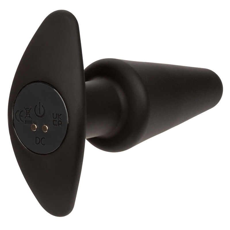 CALEXOTICS - ROCK BOTTOM PLUG ANAL CÃNICO 10 VIBRAÃÃES SILICONE PRETO - Image 5