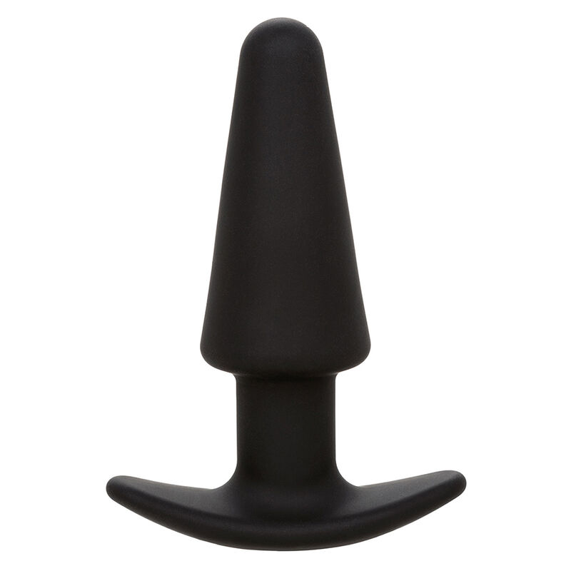 CALEXOTICS - ROCK BOTTOM PLUG ANAL CÃNICO 10 VIBRAÃÃES SILICONE PRETO - Image 2