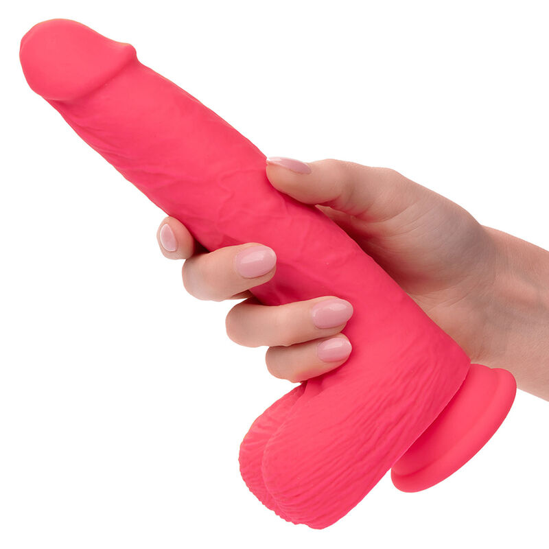 CALEXOTICS - STUDS VIBRADOR REALISTA 10 VIBRAÃÃES ROSA - Image 5