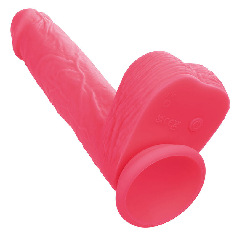 CALEXOTICS - STUDS VIBRADOR REALISTA 10 VIBRAÃÃES ROSA - Image 4