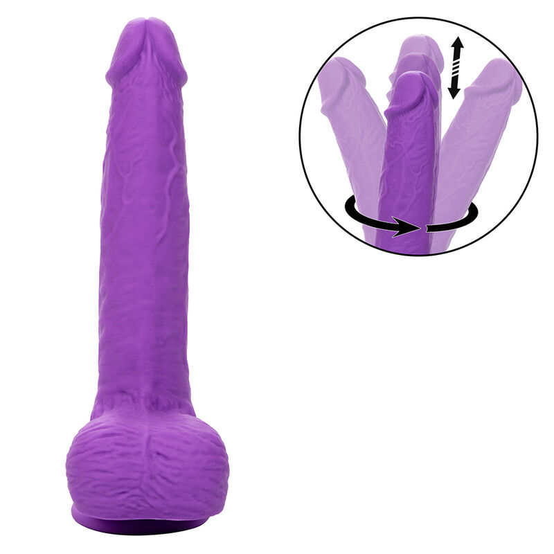 CALEXOTICS - STUDS VIBRADOR ROTATIVO E RECARREGÃVEL 10 VIBRAÃÃES ROXO - Image 6