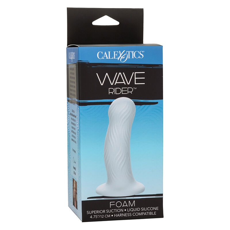 CALEXOTICS - WAVE RIDER PLUG ANAL DE ESPUMA AZUL - Image 9