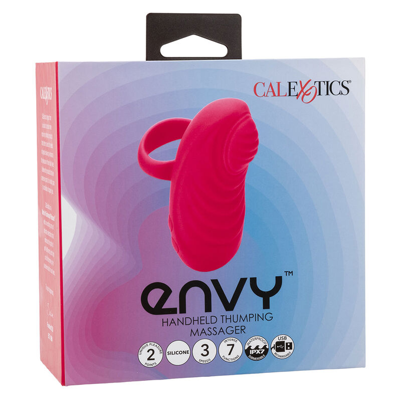 CALEXOTICS - ENVY HANDHELD ROLLING BALL MASSAGER 7 VIBRAÃÃES ROSA - Image 10