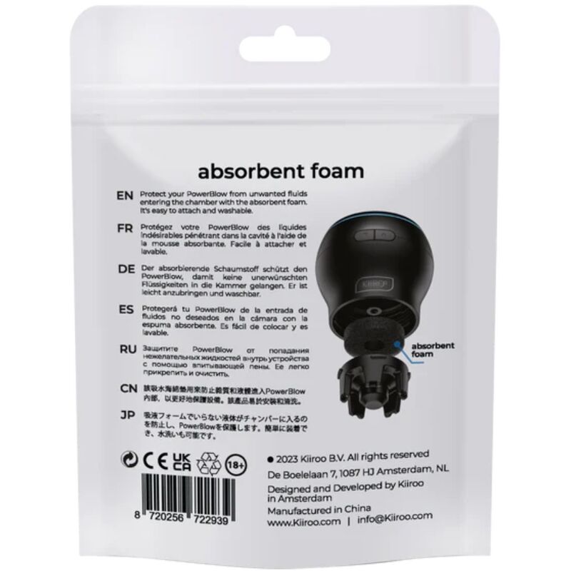 KIIROO - ESPUMA ABSORVENTE POWER BLOW PACOTE COM 5 - Image 3