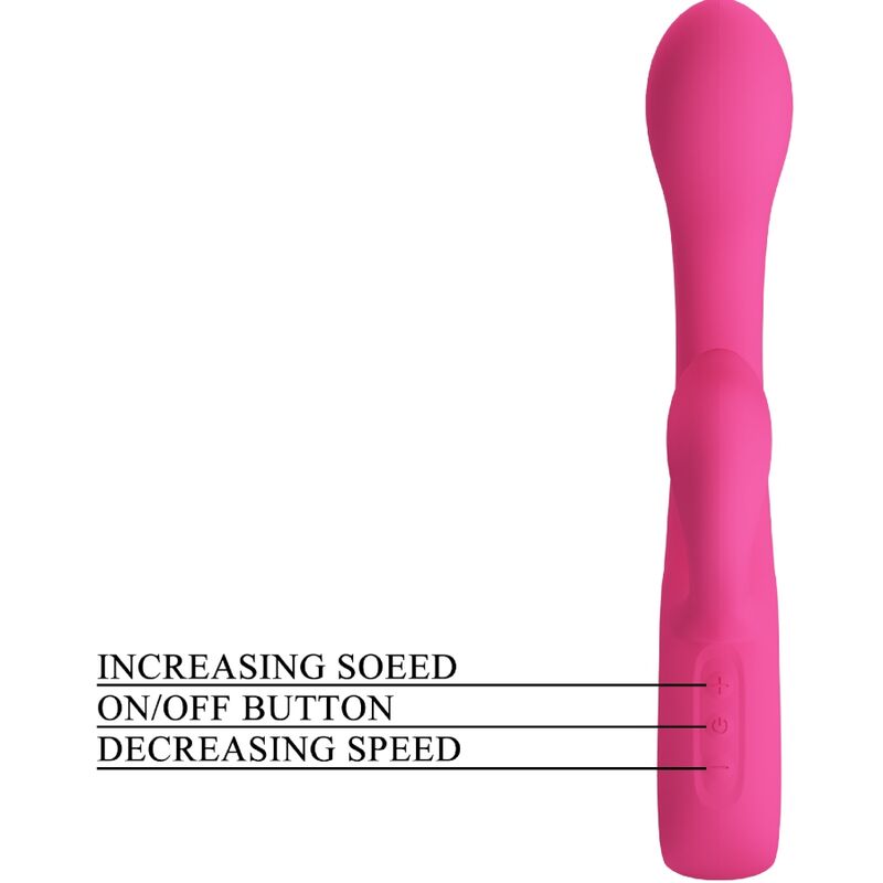 PRETTY LOVE - FRITZ RABBIT VIBRADOR 12 VIBRAÃÃES ROSA - Image 6