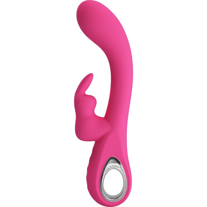 PRETTY LOVE - NOVAK RABBIT VIBRADOR 12 VIBRAÃÃES ROSA - Image 4