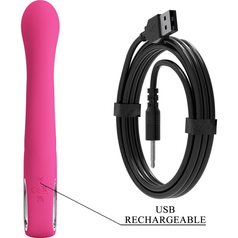 PRETTY LOVE - NOVAK RABBIT VIBRADOR 12 VIBRAÃÃES ROSA - Image 8