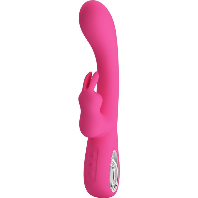 PRETTY LOVE - NOVAK RABBIT VIBRADOR 12 VIBRAÃÃES ROSA - Image 3