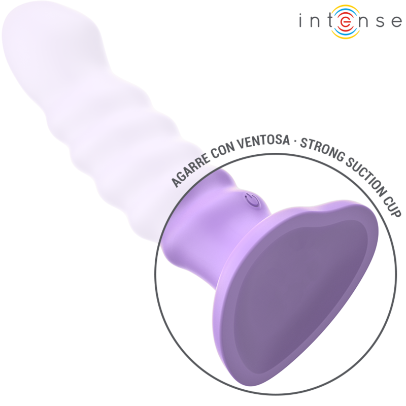 INTENSE - BRENDA VIBRADOR TAMANHO M DESIGN ESPIRAL 10 VIBRAÃÃES ROXO CONTROLE REMOTO - Image 3