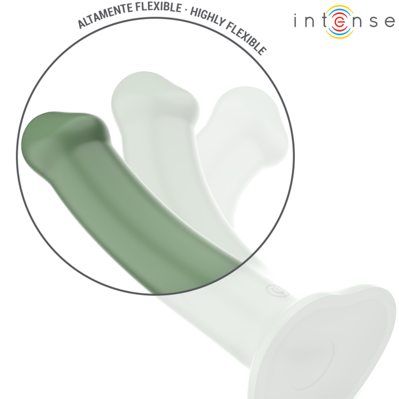 INTENSE - BECCA VIBRADOR COM VENTOSA 10 VIBRAÃÃES VERDE CONTROLE REMOTO - Image 5