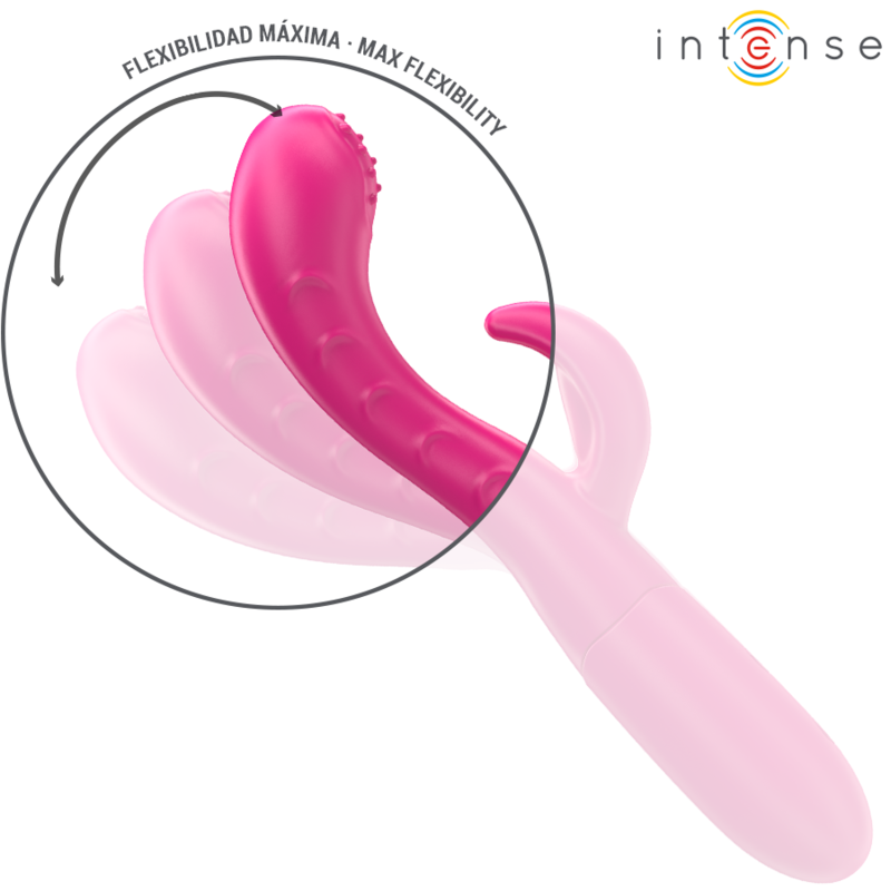 INTENSE - AMARA VIBRADOR COM LÃNGUA ESTIMULANTE 10 VIBRAÃÃES ROSA - Image 4