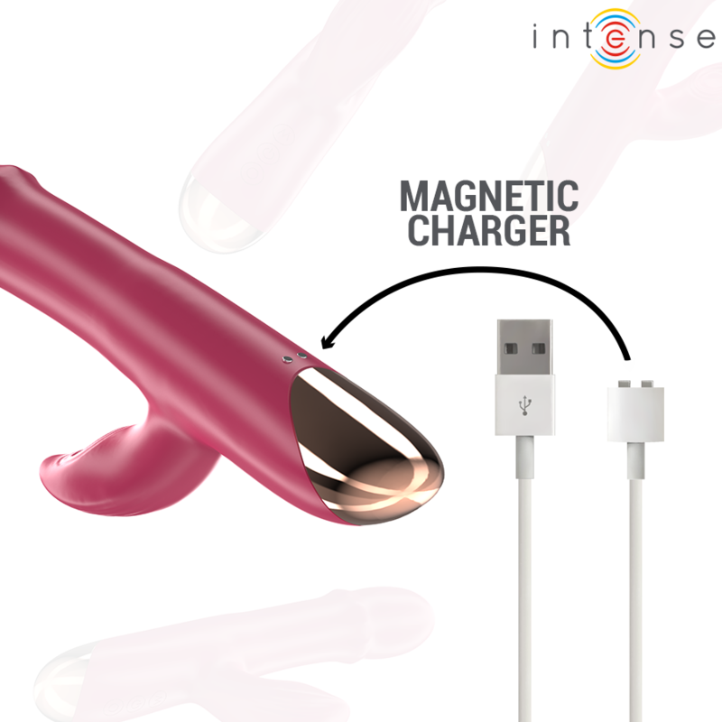 INTENSE - CHLOE MULTIFUNCIONAL VIBRADOR 3 EM 1 VERMELHO - Image 6