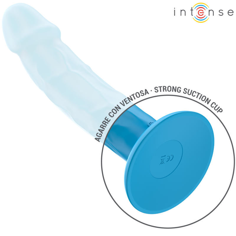 INTENSE - PHOEBE VIBRADOR REALISTA 10 VIBRAÃÃES AZUL CONTROLE REMOTO - Image 5