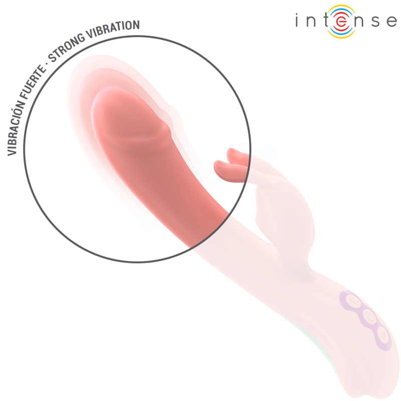 INTENSE - RACHEL RABBIT VIBRADOR 5 VIBRAÃÃES ROSA - Image 3