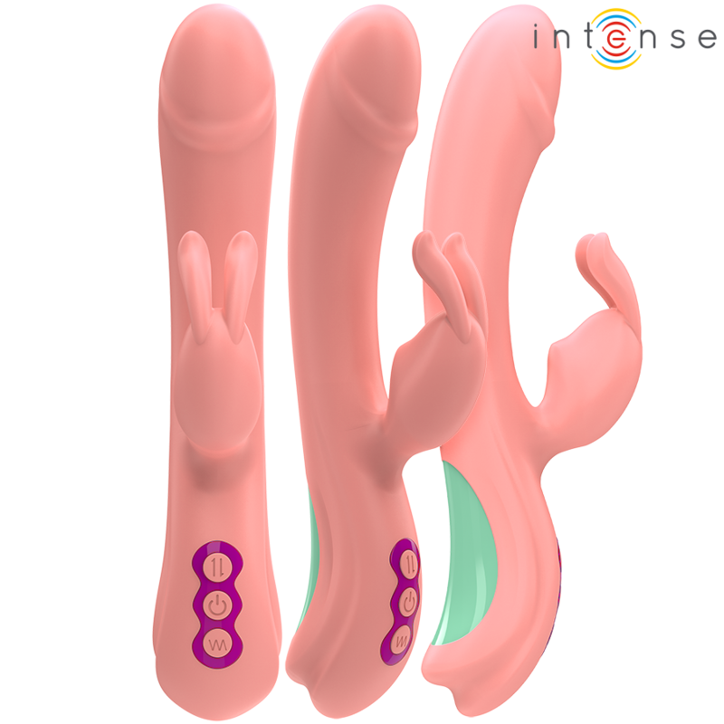 INTENSE - RACHEL RABBIT VIBRADOR 5 VIBRAÃÃES ROSA - Image 5
