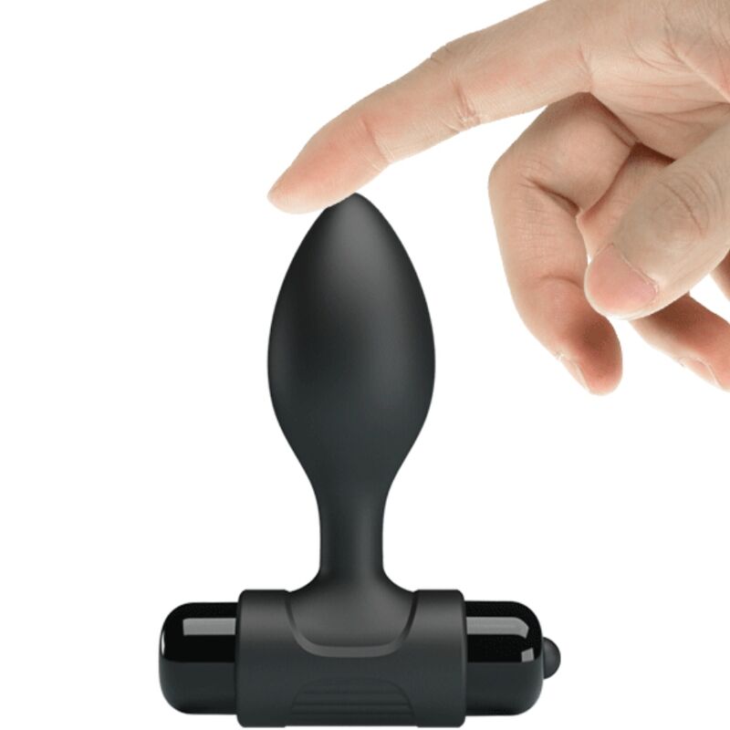 PRETTY LOVE - VIBRA BUTT 10 VIBRAÃÃES PLUG ANAL PRETO - Image 4