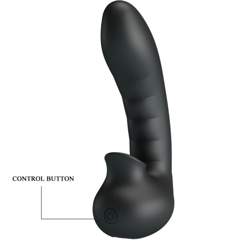 PRETTY LOVE - HOBGOBLIN VIBRATING FINGER CASE 12 VIBRAÃÃES + ESTIMULADOR DE CLITÃRIS PRETO - Image 5