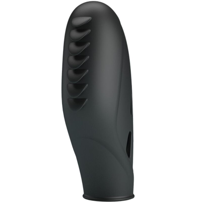 PRETTY LOVE - VIBRADOR DE DEDO DE SILICONE GILO PRETO - Image 2