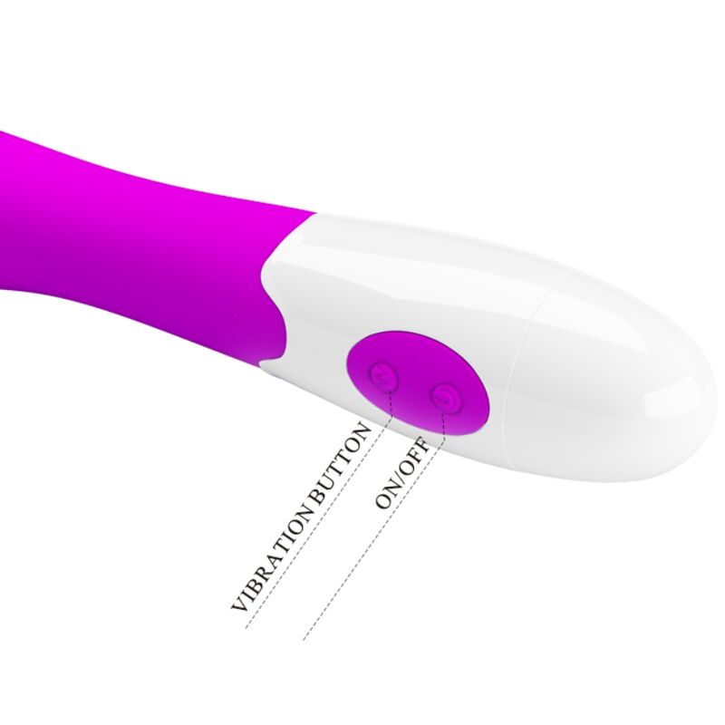 PRETTY LOVE - VIBRADOR ELEMENTAL 30 MODOS DE VIBRAÃÃO ROXO - Image 5
