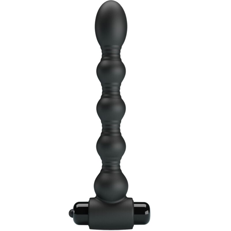 PRETTY LOVE - LYNN SILICONE ANAL PLUG 10 VIBRAÃÃES PRETO