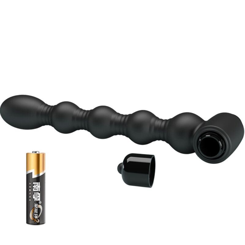 PRETTY LOVE - LYNN SILICONE ANAL PLUG 10 VIBRAÃÃES PRETO - Image 4