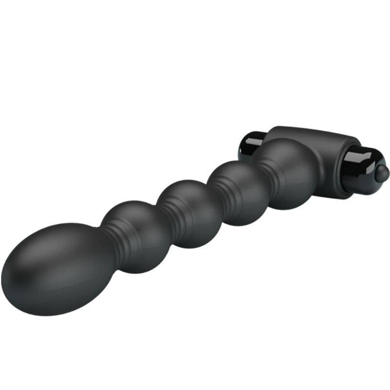 PRETTY LOVE - LYNN SILICONE ANAL PLUG 10 VIBRAÃÃES PRETO - Image 2