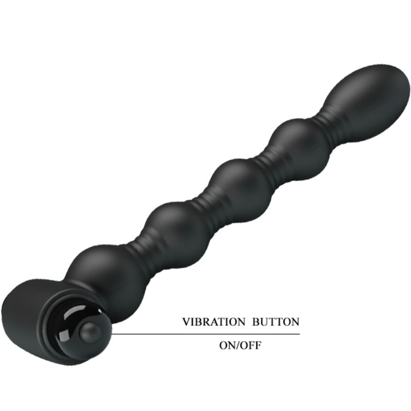 PRETTY LOVE - LYNN SILICONE ANAL PLUG 10 VIBRAÃÃES PRETO - Image 5