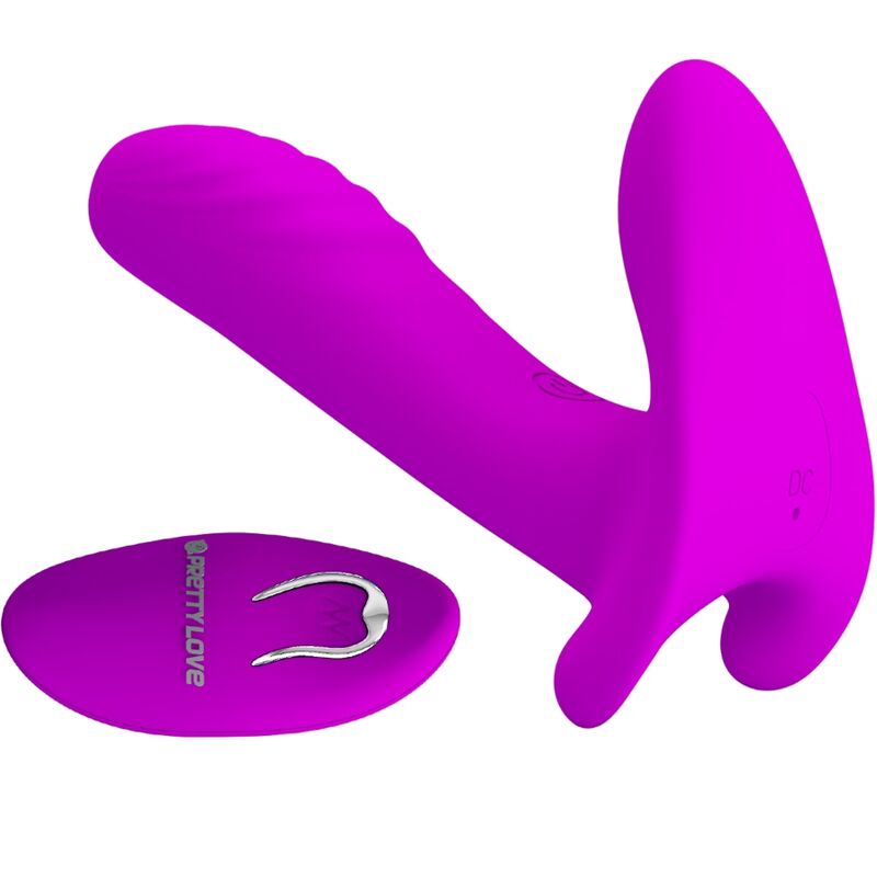 PRETTY LOVE - MASSAGEADOR E VIBRADOR 12 VIBRAÃÃES CONTROLE REMOTO ROXO - Image 2