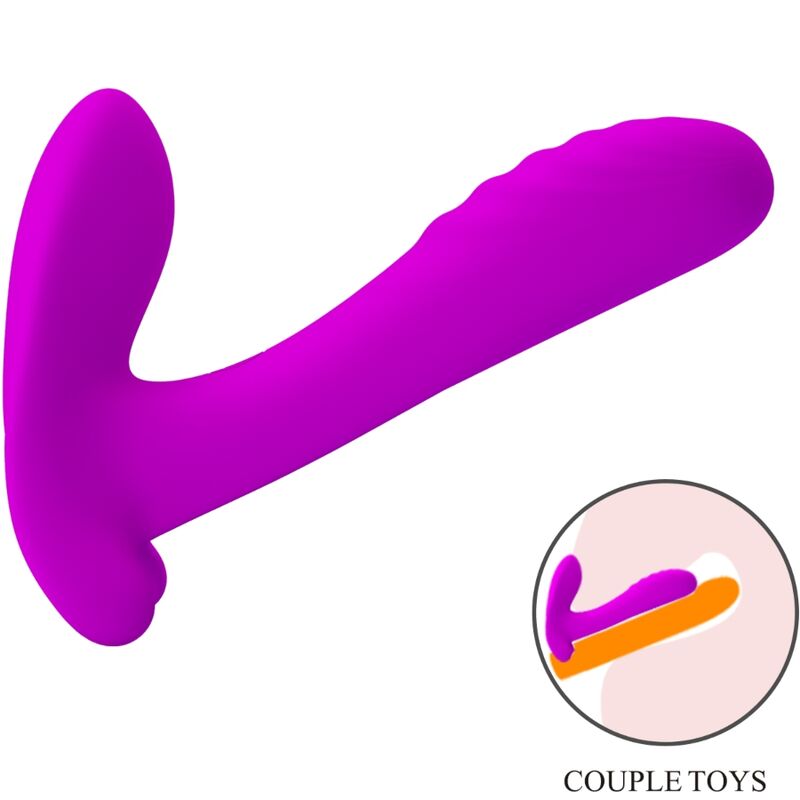 PRETTY LOVE - MASSAGEADOR E VIBRADOR 12 VIBRAÃÃES CONTROLE REMOTO ROXO - Image 3