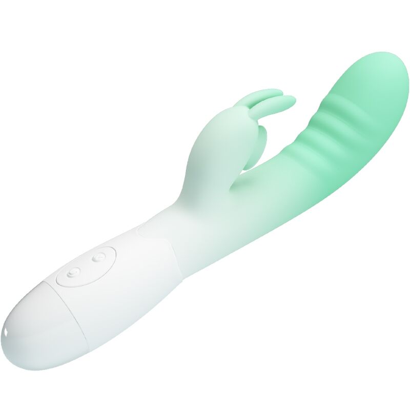 PRETTY LOVE - VIBRADOR CERBERUS RABBIT 30 VIBRAÃÃES VERDE - Image 4